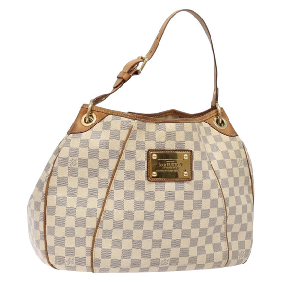 LOUIS VUITTON Damier Azur Galliera PM Shoulder Bag N55215 LV Auth 135112