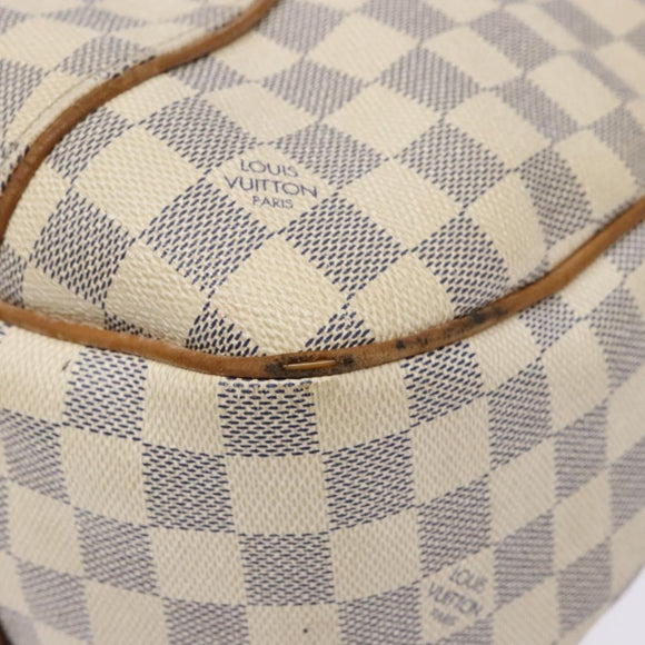 LOUIS VUITTON Damier Azur Galliera PM Shoulder Bag N55215 LV Auth 135112