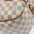 LOUIS VUITTON Damier Azur Galliera PM Shoulder Bag N55215 LV Auth 135112-15