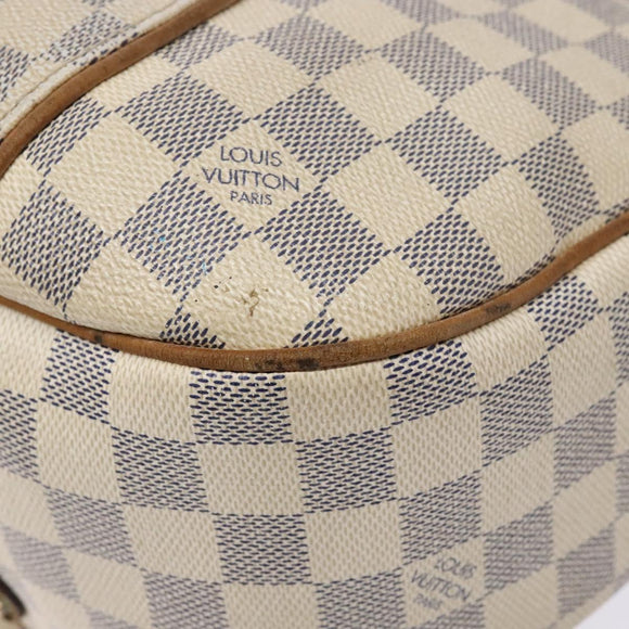 LOUIS VUITTON Damier Azur Galliera PM Shoulder Bag N55215 LV Auth 135112