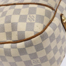 LOUIS VUITTON Damier Azur Galliera PM Shoulder Bag N55215 LV Auth 135112-17