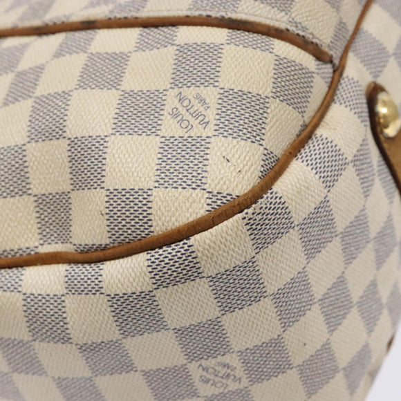 LOUIS VUITTON Damier Azur Galliera PM Shoulder Bag N55215 LV Auth 135112