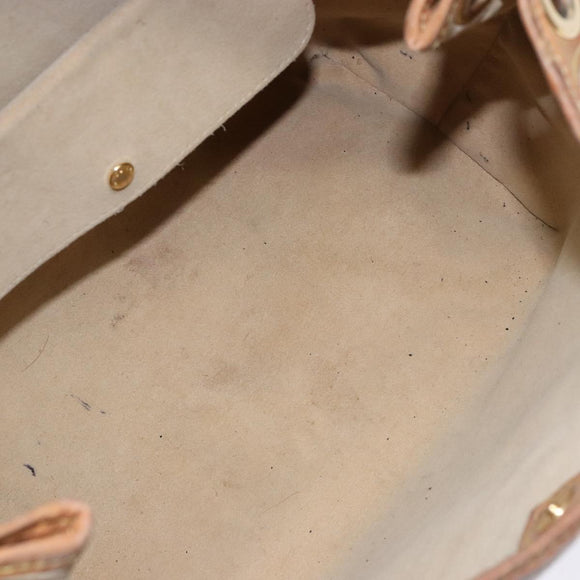 LOUIS VUITTON Damier Azur Galliera PM Shoulder Bag N55215 LV Auth 135112