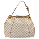 LOUIS VUITTON Damier Azur Galliera PM Shoulder Bag N55215 LV Auth 135112-2