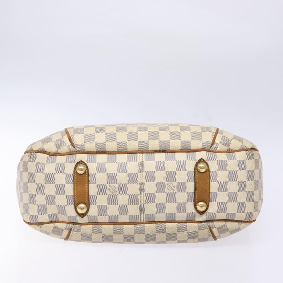 LOUIS VUITTON Damier Azur Galliera PM Shoulder Bag N55215 LV Auth 135112