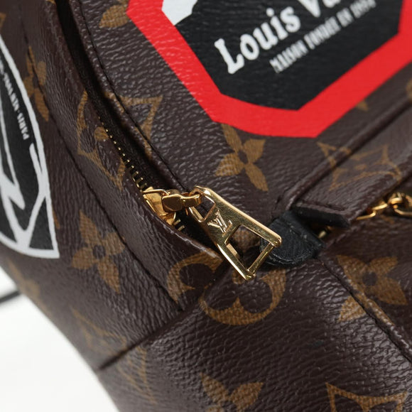 LOUIS VUITTON Monogram World Tour Palm Springs Shoulder Bag M42971 Auth 135119M