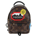 LOUIS VUITTON Monogram World Tour Palm Springs Shoulder Bag M42971 Auth 135119M-14
