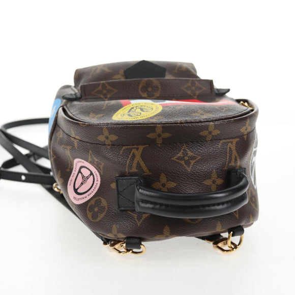 LOUIS VUITTON Monogram World Tour Palm Springs Shoulder Bag M42971 Auth 135119M