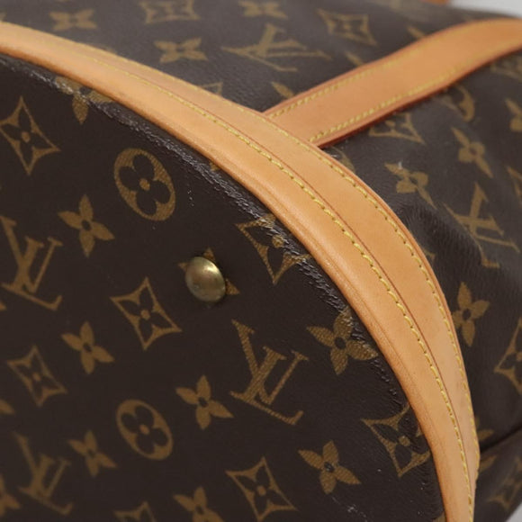 LOUIS VUITTON Monogram Bucket GM Shoulder Bag M42236 LV Auth 135127