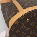 LOUIS VUITTON Monogram Bucket GM Shoulder Bag M42236 LV Auth 135127-16