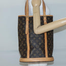 LOUIS VUITTON Monogram Bucket GM Shoulder Bag M42236 LV Auth 135127-26