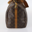 LOUIS VUITTON Monogram Keepall Bandouliere 45 Boston Bag M41418 LV Auth 135131-5