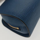 LOUIS VUITTON Epi Dauphin PM Pouch Blue M48445 LV Auth 135132-15