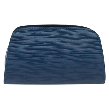 LOUIS VUITTON Epi Dauphin PM Pouch Blue M48445 LV Auth 135132 - 0