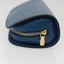 LOUIS VUITTON Epi Dauphin PM Pouch Blue M48445 LV Auth 135132-4