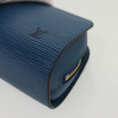 LOUIS VUITTON Epi Dauphin PM Pouch Blue M48445 LV Auth 135132-14
