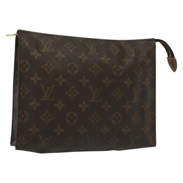 LOUIS VUITTON Monogram Poche Toilette 26 Pouch M47542 LV Auth 135138