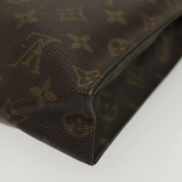 LOUIS VUITTON Monogram Poche Toilette 26 Pouch M47542 LV Auth 135138