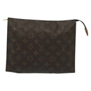 LOUIS VUITTON Monogram Poche Toilette 26 Pouch M47542 LV Auth 135138-13