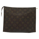 LOUIS VUITTON Monogram Poche Toilette 26 Pouch M47542 LV Auth 135138-2