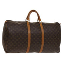 LOUIS VUITTON Monogram Keepall 60 Boston Bag M41422 LV Auth 135145-1