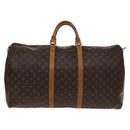 LOUIS VUITTON Monogram Keepall 60 Boston Bag M41422 LV Auth 135145-13