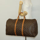 LOUIS VUITTON Monogram Keepall 60 Boston Bag M41422 LV Auth 135145-21