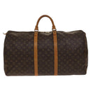 LOUIS VUITTON Monogram Keepall 60 Boston Bag M41422 LV Auth 135145-2