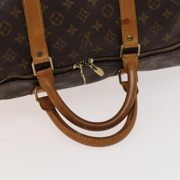 LOUIS VUITTON Monogram Keepall 60 Boston Bag M41422 LV Auth 135145