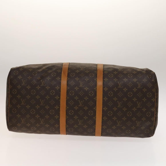 LOUIS VUITTON Monogram Keepall 60 Boston Bag M41422 LV Auth 135145
