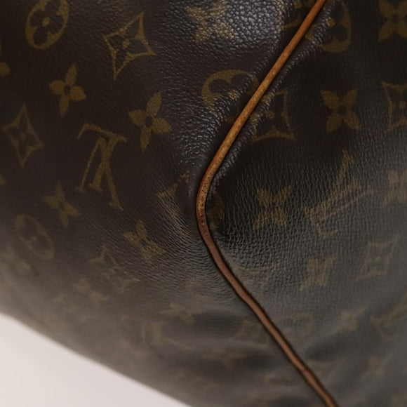 LOUIS VUITTON Monogram Keepall 55 Boston Bag M41424 LV Auth 135146