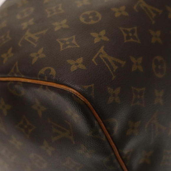 LOUIS VUITTON Monogram Keepall 55 Boston Bag M41424 LV Auth 135146