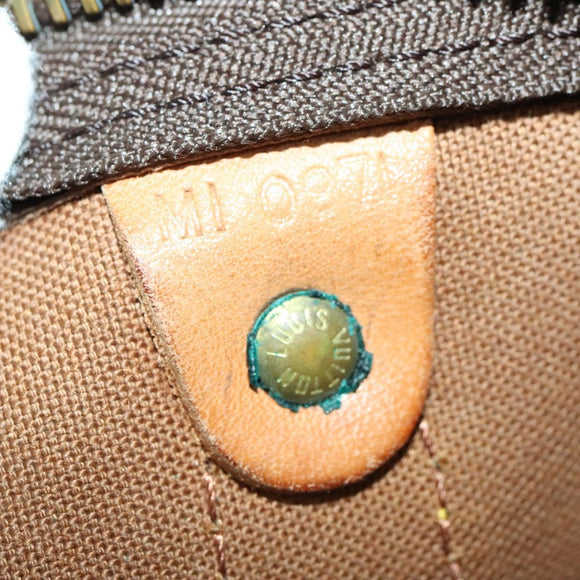 LOUIS VUITTON Monogram Keepall 55 Boston Bag M41424 LV Auth 135146