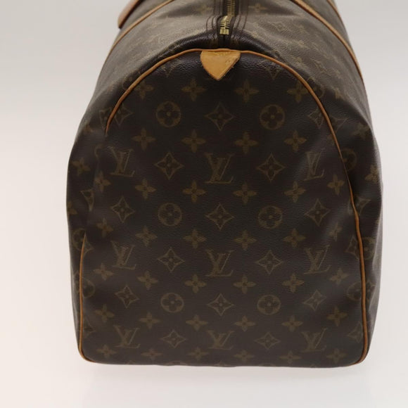 LOUIS VUITTON Monogram Keepall 55 Boston Bag M41424 LV Auth 135146