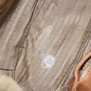 PRADA Hand Bag Nylon Beige Gold Auth 135148-11