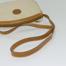 GUCCI Micro GG Supreme Shoulder Bag PVC Cream Gold Auth 135152-7