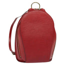 LOUIS VUITTON Epi Mabillon Backpack Castilian Red M52237 LV Auth 135157-1