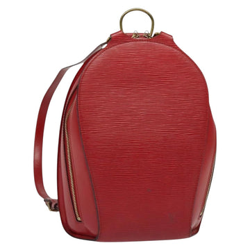 LOUIS VUITTON Epi Mabillon Backpack Castilian Red M52237 LV Auth 135157