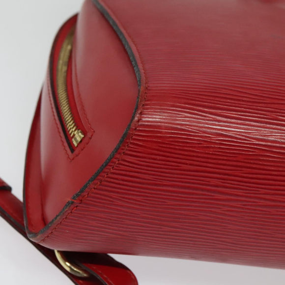 LOUIS VUITTON Epi Mabillon Backpack Castilian Red M52237 LV Auth 135157