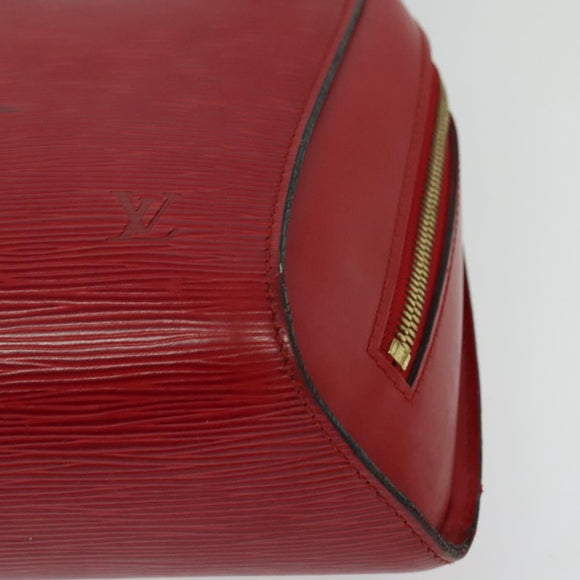 LOUIS VUITTON Epi Mabillon Backpack Castilian Red M52237 LV Auth 135157
