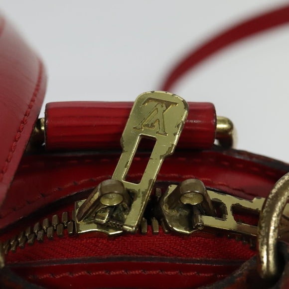 LOUIS VUITTON Epi Mabillon Backpack Castilian Red M52237 LV Auth 135157