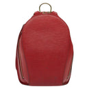 LOUIS VUITTON Epi Mabillon Backpack Castilian Red M52237 LV Auth 135157-13