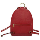 LOUIS VUITTON Epi Mabillon Backpack Castilian Red M52237 LV Auth 135157-2