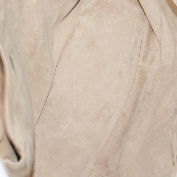 BOTTEGA VENETA INTRECCIATO Hand Bag Leather Brown Silver Auth 135158