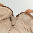 BOTTEGA VENETA INTRECCIATO Hand Bag Leather Brown Silver Auth 135158-19