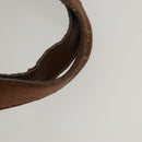 BOTTEGA VENETA INTRECCIATO Hand Bag Leather Brown Silver Auth 135158-8