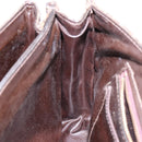 CELINE C Macadam Canvas Hand Bag Brown Gold Auth 135161-20