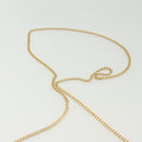 Christian Dior Chain Shoulder Bag Leather Black Gold Auth 135164-9