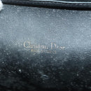 Christian Dior Shoulder Bag Leather Black Gold Auth 135165-11