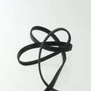 Christian Dior Shoulder Bag Leather Black Gold Auth 135165-8